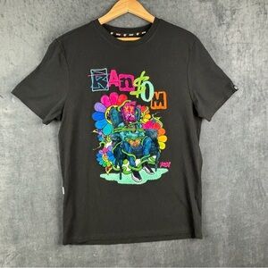 RS1NE Men’s Ransom Graphic Tee - Black Sz Large